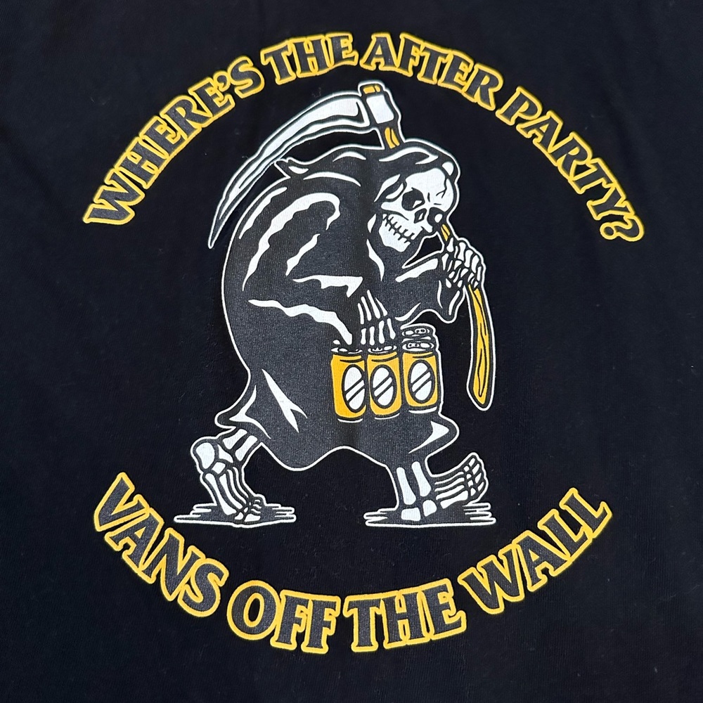 Vans “Where’s The After Party?” Long sleeve T-Shirt